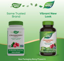 Nature's Way Cranberry Fruit, Supports Urinary Tract Health*, 930 mg per 2-Capsule Serving, 180 Capsules (Packaging May Vary)