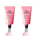 Vegan By Happy Skin Dragonfruit Bha Pink Clay Mask X 2