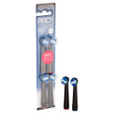 Procare Total Clean Black Toothbrush Heads X4