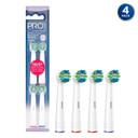 Procare Antibacterial Total Clean Toothbrush Head X4