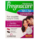 Vitabiotics Pregnacare His/Hers Conception - 60 Tablets