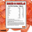 Reset Hair & Nails Vitamins Gummies Cherry Flavour -60Pcs