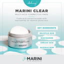 Jan Marini Skin Research Marini Clear Multi-Acid Corrective Pads, 30 Ct