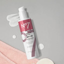 No7 Restore & Renew Dual Action Cleansing Lotion - Facial Cleanser & Exfoliant With Alpha Hydroxy Acid - Cleansing Lotion Makeup Remover For Anti-Aging