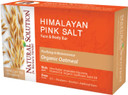 Natural Solution Himalayan Pink Salt Soap Bar,Moisturizing And Organic Bar Soap,Oatmeal - 5.2 Oz Each (6 Pack)