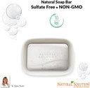 Natural Solution Himalayan Pink Salt Soap Bar,Moisturizing And Organic Bar Soap,Oatmeal - 5.2 Oz Each (6 Pack)