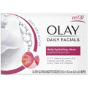 Olay Daily Facial Hydrating Cleansing Cloths With Grapeseed Extract, Makeup Remover 33 Ea (Pack Of 2)