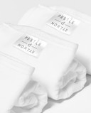 Pestle & Mortar - Double Sided Face Cloths - Reusable Makeup Remover Face Cloths - Pack Of 3