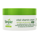 Simple Kind To Skin Vital Vitamin Night Face Cream 50Ml