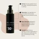 Vanessium Gel Cream Spf50+ 50Ml