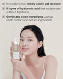 Hyggee Ph Hyaluron Gel Cleanser - Hyaluronic Acid Hydrating Face Wash - Ph Balancing Formula For All Skin Types - Hypoallergenic Mild Makeup Cleansing Gel, 13.5 Fl.Oz13.50 Fl Oz (Pack Of 1)