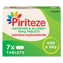 Piriteze Antihistamine Allergy Relief Tablets Cetirizine 7S