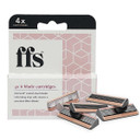 Ffs Beauty 6-Blade Razor Cartridge Refills Pack Of 4