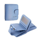 INFINIBYTE Small Women's Wallet PU Leather - Multi Fold Wallets Credit Card Holder Coin Purse Zipper Small Clutch Secure Card Case/Gift Wallet