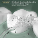 INFINIBYTE® Portable Cordless Water Dental Flosser – IPX7 Waterproof Oral Irrigator with 280ML Tank, Rechargeable Electric Teeth Cleaner for Travel & Home Use