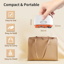 2-in-1 Electric Nail Clippers & Polisher with LED Light - Safe for Babies, Kids, Adults, Seniors,2-Speed Automatic Nail Trimmer, USB Rechargeable (Orange) 2-in-1 Electric Nail Clippers & Polisher with LED Light - Safe for Babies, Kids, Adults, Seniors,2-Speed Automatic Nail Trimmer, USB Rechargeable (Orange)