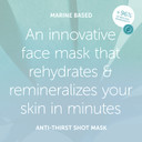 Thalgo Thalgo Marine Skincare, Thirst Quenching Shot Mask, Blue Ocean Sap And Hyaluronic Acid Face Mask, 1-Mask, 20Ml, 0.68 Fl. Oz