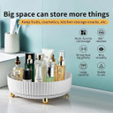 Livingandhome Rotating Rack Turntable Organizer Small