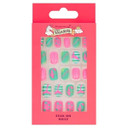 Fantasy Stick On Nails Pink