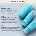 Paula'S Choice Blemish Control, Clear Extra Strength Acne Travel Kit, 2% Salicylic Acid & 5% Benzoyl Peroxide For Severe Acne, Redness Relief, Two Week Trial Size