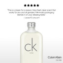 Calvin Klein Ck One Unisex Eau De Toilette 100Ml