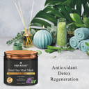 100% Natural Mineral-Infused Dead Sea Mud Mask 8.8 Oz W/ Stem Cells For Facial Treatment, Skin Cleanser, Pore Reducer, Anti Aging, Acne Treatment, Blackhead Remover, Cellulite & Natural Moisturizer