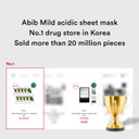 Abib Mild Acidic Ph Sheet Mask Heartleaf Fit 30Ml (10Pcs)