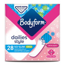 Bodyform Dailies So Slim Scented Panty Liners 28 Pack