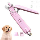 Pet Nail Clipper, LED Dog Nail Clippers with Nail Collect Box - Rechargeable and Recommended for Safer and Easier Nail Trimming of Dogs, Cats, and Other Pets-Nail Trimming Tool for Beginners