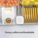 Refrigerator Activated Carbon Filter, Natural Odor Eliminator & Freshness Keeper, Refrigerator Activated Carbon Deodorizing Box 6 Pack, Eco-Friendly Air Purifier for Fridge