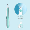 Small Animal Nail Clipper, Cat Nail Clipper with LED Light, Best Cat Claw Care Kit for Home Grooming, Professional Grooming Tool for Small Dog Cat Puppy Kitten