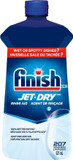 Finish Jet-Dry Rinse Aid — 621ml bottle for spotless, streak-free, and faster-drying dishes.