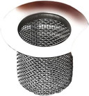 Multifunctional Stainless Steel Floor Drain Filter – Kitchen Sink Filter Mesh, Bathtub Hair Catcher, Shower Net, Hair Catcher Drainer(Packof3)