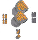 VALUEVIBES Non-Slip Grip Socks – 3 Pairs Anti-Skid Yoga & Pilates Socks for Men & Women