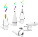 Replacement Pencil Tips Compatible with Popular Stylus Pens, Fits 1st/2nd Gen Magnetic Stylus Models, Durable Pen Nibs for Drawing and Writing on Tablets