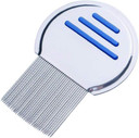 1pc Stainless Steel Kids Hair Terminator Lice Comb Nit Rid Head Lice Super Density Teeth Remove Nits Comb Hair Tool