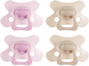 Difrax Natural Baby Dummies 20+ Months, Set of 2 with Silicone Teats, Good Acceptance, Optimal Air Supply, Pleasant, Glow in the Dark