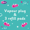 Calpol Vapour Plug Nightlight Lavender Chamomile 3+ Months, 3 Refills (Blue Light Version)