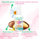 Minoris Baby Nappy Rash Spray, Diaper Rash Spray, Organic, Mineral & Vegan Content, Zinc Oxide, Hypoallergenic, Shea Butter, Soothe, Protection Baby Diaper Rash, Dermatological Tested, No-Touch 100ml Minoris Baby Nappy Rash Spray, Diaper Rash Spray, Organic, Mineral & Vegan Content, Zinc Oxide, Hypoallergenic, Shea Butter, Soothe, Protection Baby Diaper Rash, Dermatological Tested, No-Touch 100ml