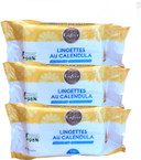Gifrer CALENDULA Cleaning Wipes - 3 Packs of 70 Wipes (3C)
