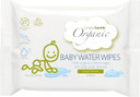 Simply Gentle Organic - Baby Water Wipes, 100% Organic Cotton with 99% Water Formula - Soft & Hypoallergenic, Suitable for Newborn - Chemical Free, Dermatological Tested - 52 (Pack of 20)