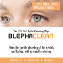 Blephaclean PF Daily Eyelid Wipes - Gentle Cleansing for the eyelids and skin around the eyes | Suitable for Babies (over 3 months old), children & adults | 20 Sterile Plastic-Free Wipes