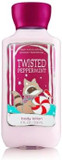 Bath and Body Works Twisted Peppermint Body Lotion 8 oz / 236 mL (Holiday Traditions)