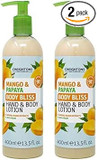 Creightons Body Bliss Vanilla And Macadamia Hand And Body Lotion (400ml) - Natural Vanilla Extract. 91% Naturally Derived Ingredients. 100% Vegan & Cruelty Free (Pack of 2)