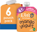 Ella's Kitchen Greek Yoghurt and Mangoes 90 g (Pack of 6)