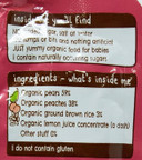 Ella's Kitchen Organic Peaches Pears and Baby Rice, 120g