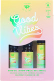 Yes Studio 3 Steps Kit - Bath Oil, Room Spray, Rollerball - Good Vibes