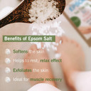 bleu & marine Bretania - Natural Epsom Bath Salts 250g | Infused with Tea Tree & Peppermint Essential Oil | 6x More Effective | Therapeutic Foot Soak | Nail & Skin Treatment, 250 g Pack of 1 bleu & marine Bretania - Natural Epsom Bath Salts 250g | Infused with Tea Tree & Peppermint Essential Oil | 6x More Effective | Therapeutic Foot Soak | Nail & Skin Treatment, 250 g Pack of 1