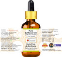 Greenwood Essential Pure Safflower Oil (Carthamus tinctorius) with Glass Dropper Cold Pressed 100ml x 3 (10 oz)
