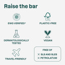 ATTITUDE Body Soap Bar, Natural Origin, Protects and Softens Dry Skin, Coconut & Olive Oils, For Men and Women, EWG verified & Vegan, Sandalwood, 113 g ATTITUDE Body Soap Bar, Natural Origin, Protects and Softens Dry Skin, Coconut & Olive Oils, For Men and Women, EWG verified & Vegan, Sandalwood, 113 g